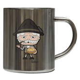 Da Oid Sinzer Leberkassemmel Edelstahl Kaffeetasse 400ml Grosser Arber Front